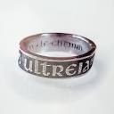 925 sterling silver Ring of the way of Saint James "Ultreia"
