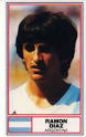 ARGENTINA - Ramon Diaz 1984 Rothmans Football International Stars ... - argentina-ramon-diaz-1984-rothmans-football-international-stars-collectable-trading-card-45107-p