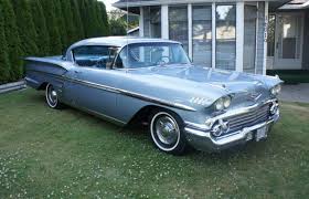 Image result for Silver Blue 1958 Chevrolet
