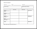 Daily Lesson Plan Template