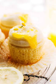 Image result for lemon cupcake