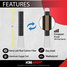 Image result for 3 inch carbon antenna