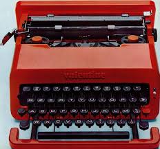 Afbeeldingsresultaat voor sottsass typewriter