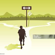 Image result for hombre en el cruce de caminos