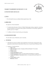 Image result for Market Harborough Hockey Club