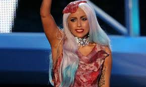 Image result for lady gaga meat dress