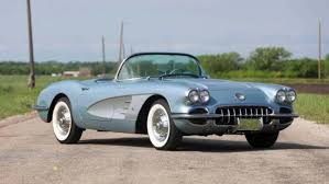 Image result for Silver Blue 1958 Chevrolet