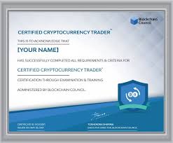 Cryptocurrency Trader Certification