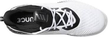 Amazon.com | adidas Men's Alphabounce 1 Sneaker, White/Iron ...