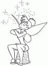 My Family Fun - Tinker Bell Trilly Disney coloring pages 