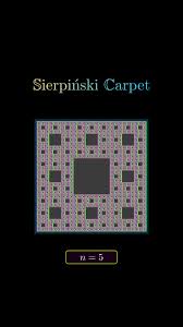Image result for sierpinski carpet