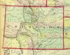 1872 MAP OF COLORADO