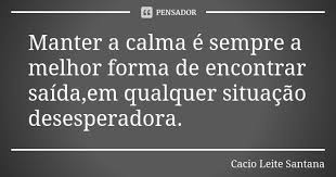 Image result for foto manter a calma