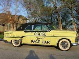 Image result for Pace Car Yellow 1954 Dodge