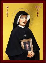 Image result for Saint https://en.wikipedia.org/wiki/Faustina Kowalska