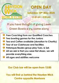 Image result for Haydon Wick Bowls Club