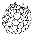Vegetables coloring page