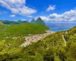 Image result for pitons lucia