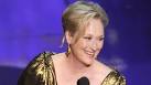 PHOTO:Meryl Streep accepts the