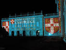 and the spectrum) with a light show on the Old Schools and Senate House, - via Daymix