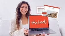 Designer uses “The Knot” to design a wedding website - demo ...