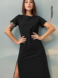 Image result for Модное платье футболка