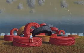 Image result for jeffrey smart paintings