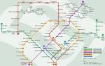 Singapore MRT map