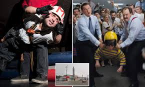 Image result for The big shot Dwarf tossing club