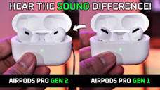 AirPods Pro 2 vs AirPods Pro 1 Sound Quality 🔥 Hear the ...