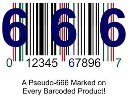 Image result for 666 barcode