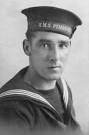 Photograph of crewmember Arthur Benham taken during basic training at HMS ... - arthur_benham_1942