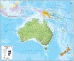 Map of Australasia - Australia Map