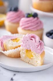 Image result for lemon cupcake