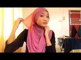 Cara Memakai Jilbab Segiempat Tutorial Kerudung Pasmina Cantik ...