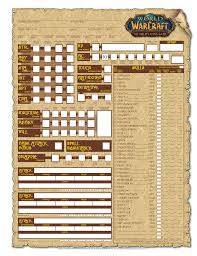 Image result for rpg character sheet