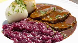 Image result for sauerbraten semmelknödel