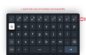 Image result for android keyboard number row