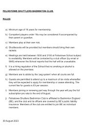 Image result for Felixstowe Badminton Club