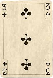 Image result for Three Of Clubs