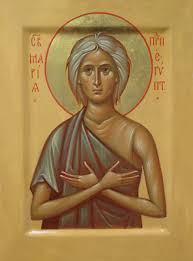 Image result for Saint St. Mary of Egypt