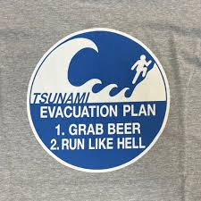 Image result for Значок in case of emergency - run like hell