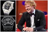 Inside Ed Sheeran's US$6 million luxury watch collection ...