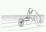 Athletes with Disabilities coloring page