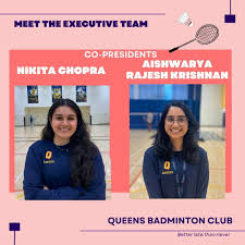 Image result for Queens Badminton Club