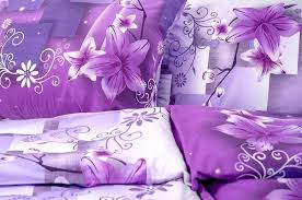 Image result for fialové povlečení foto