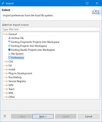 Image result for eclipse preference dialog