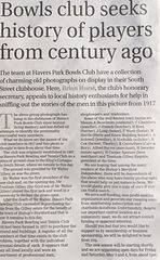 Image result for Havers Park Bowls Club