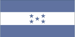 Flag of Honduras royalty free - via Daymix