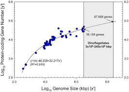 Image result for genome sizes